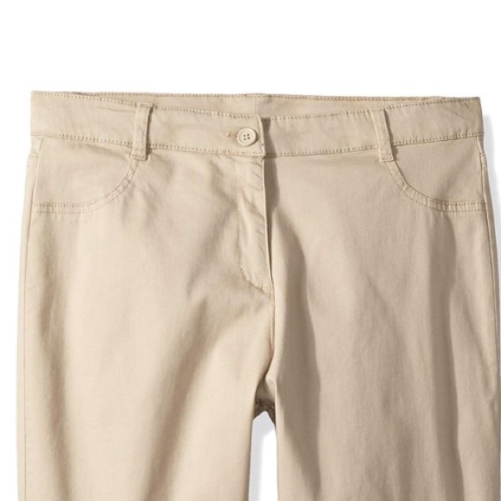 Khaki Bermuda shorts Youth Girls size 20 - Picture 2 of 4